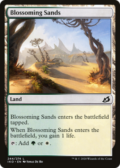 Blossoming Sands (244) [Ikoria: Lair of Behemoths] - Deck Out Gaming