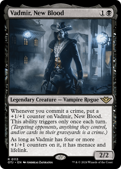 Vadmir, New Blood (113) [Outlaws of Thunder Junction] foil - Deck Out Gaming