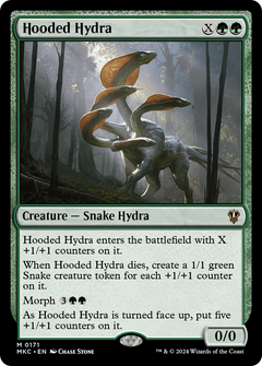 Hooded Hydra (171) [Murders at Karlov Manor Commander] - Deck Out Gaming