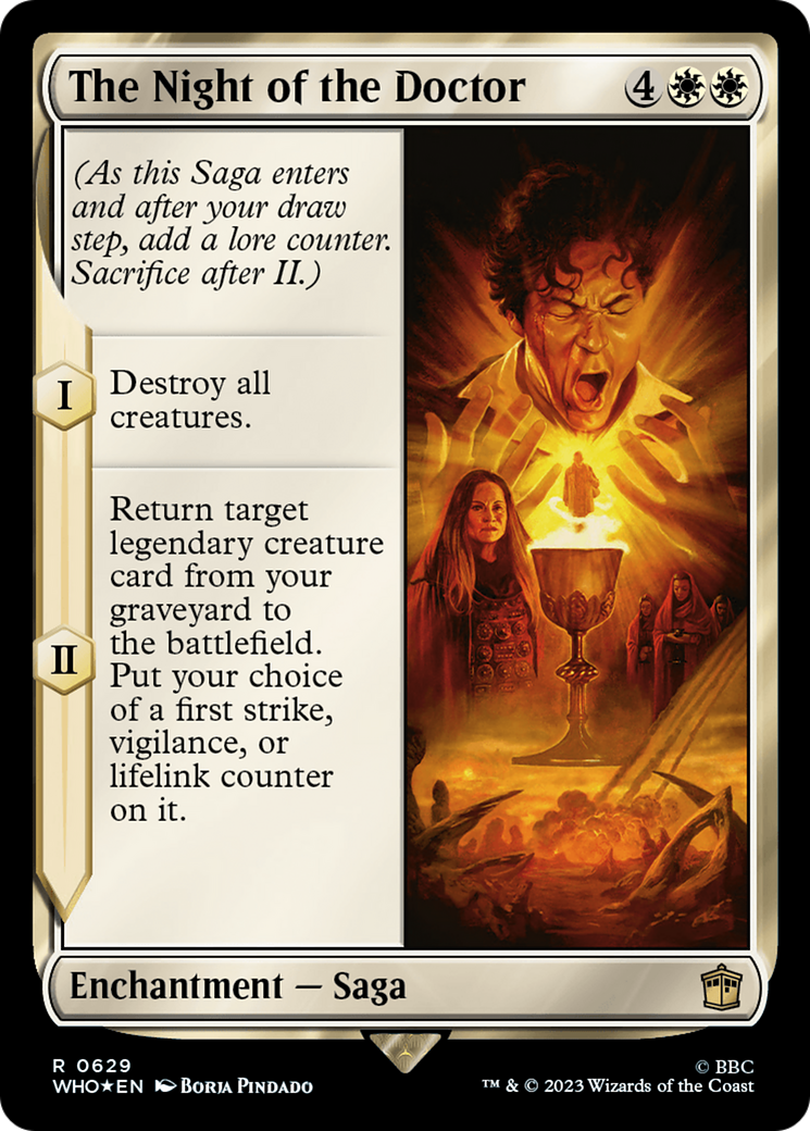 The Night of the Doctor (Surge Foil) (629) [Doctor Who] foil - Deck Out Gaming