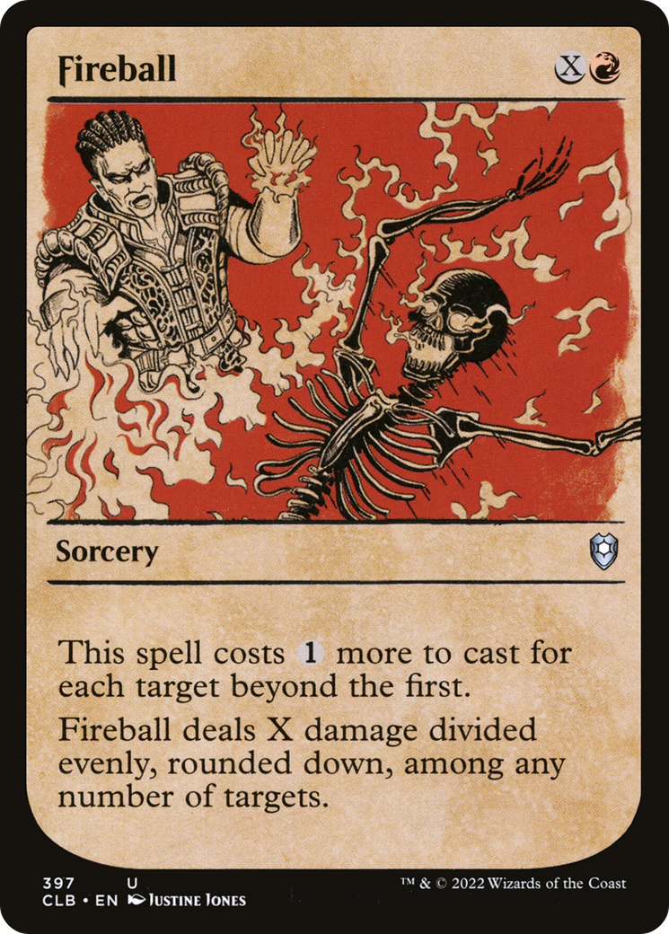 Fireball (Showcase) (397) [Commander Legends: Battle for Baldur's Gate] foil - Deck Out Gaming