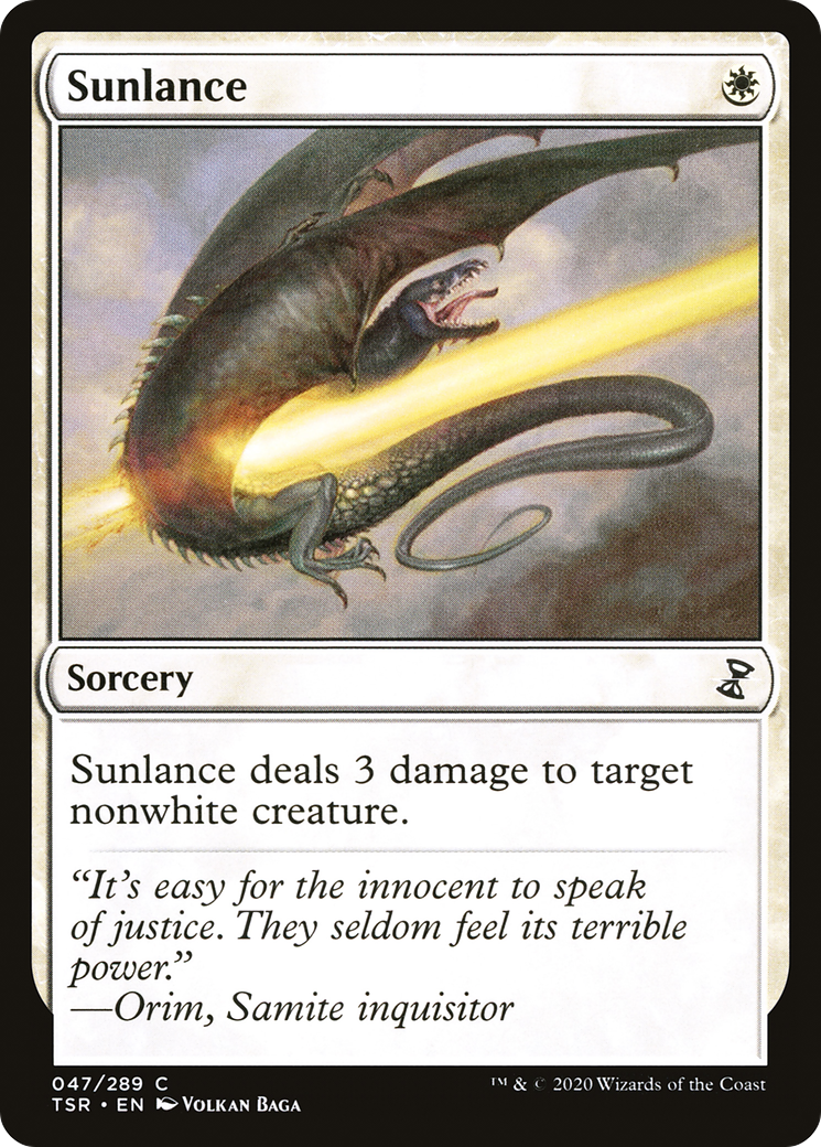 Sunlance (47) [Time Spiral Remastered] - Deck Out Gaming