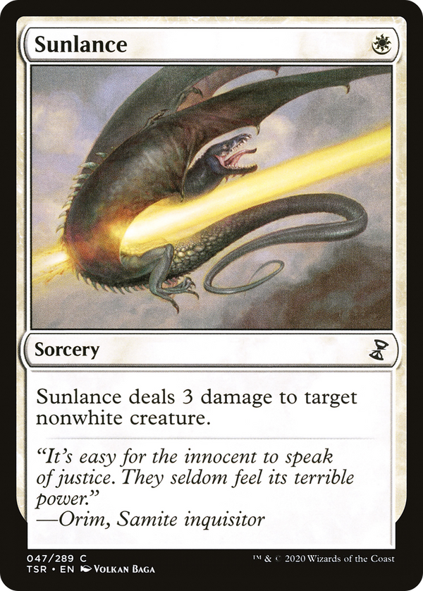 Sunlance (47) [Time Spiral Remastered] - Deck Out Gaming
