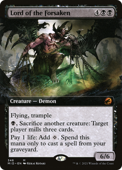 Lord of the Forsaken (Extended Art) (346) [Innistrad: Midnight Hunt] foil - Deck Out Gaming