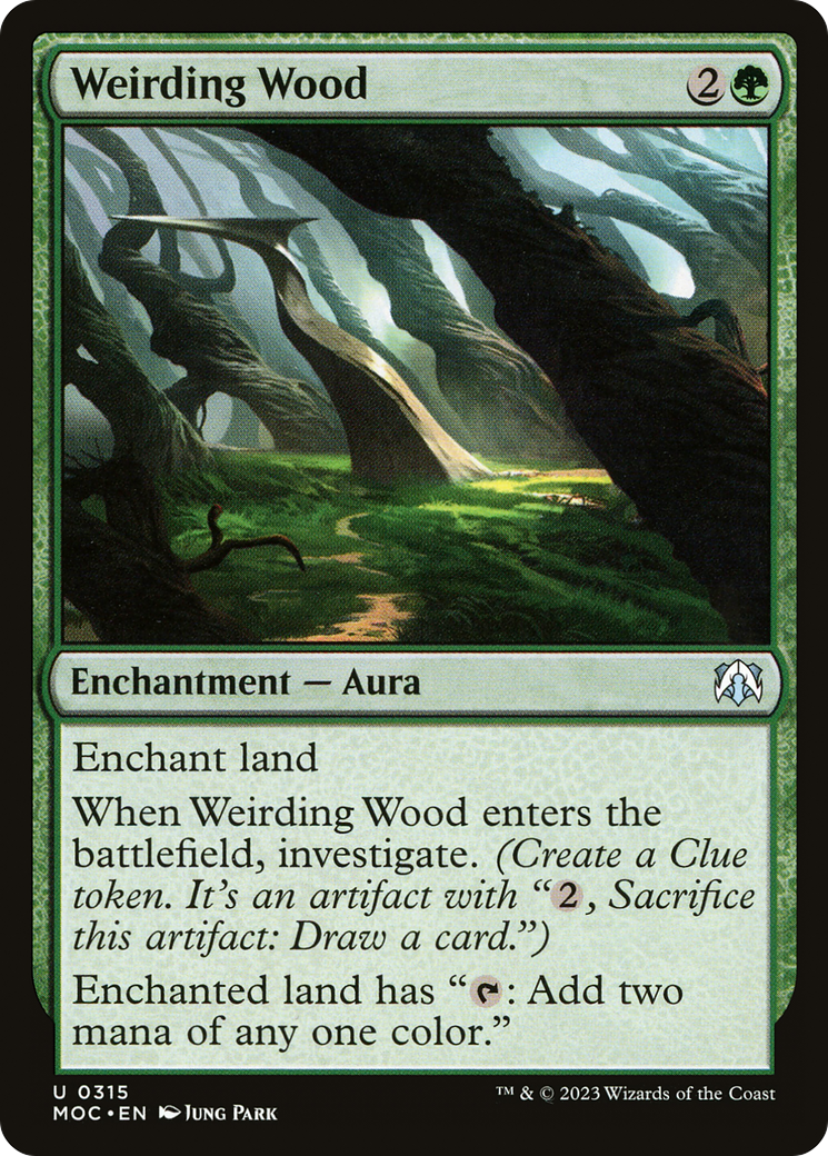 Weirding Wood (315) [March of the Machine Commander] - Deck Out Gaming