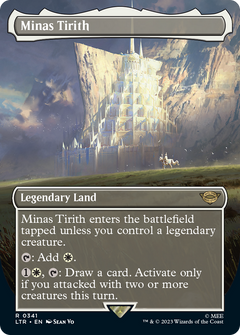 Minas Tirith (0341) (Borderless) (341) [The Lord of the Rings: Tales of Middle-earth] - Deck Out Gaming