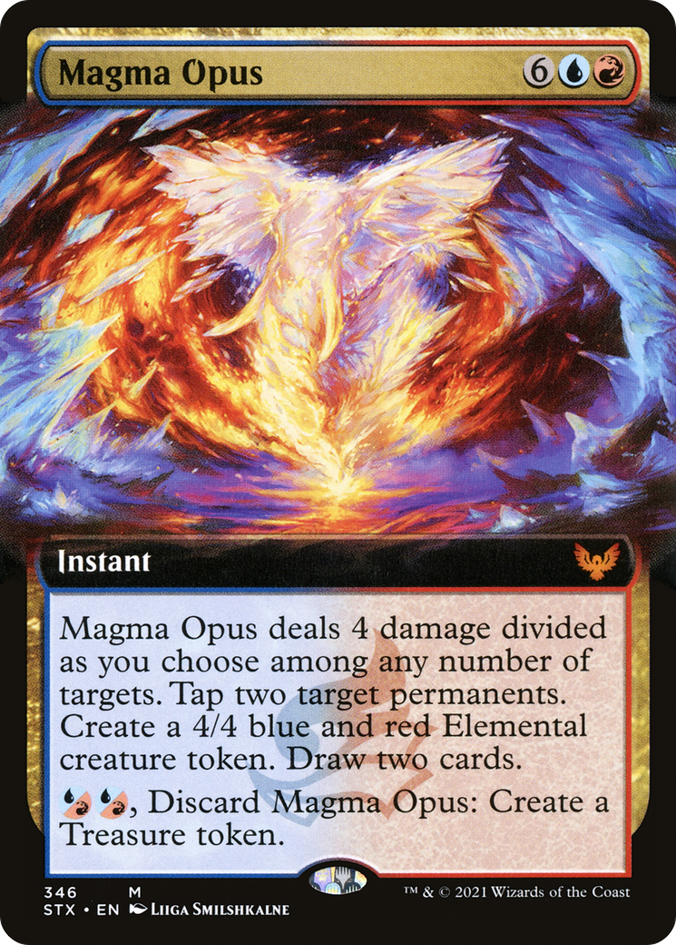 Magma Opus (Extended Art) (346) [Strixhaven: School of Mages] - Deck Out Gaming