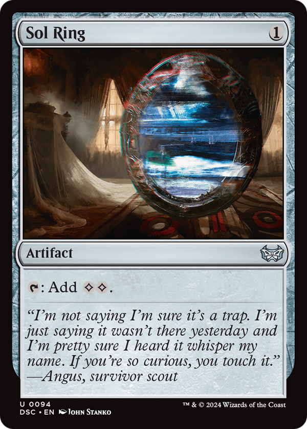 Sol Ring (94) [Duskmourn: House of Horror Commander] - Deck Out Gaming