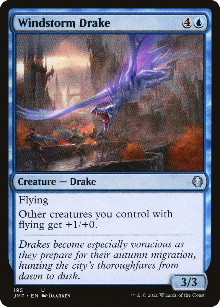Windstorm Drake (195) [Jumpstart] - Deck Out Gaming
