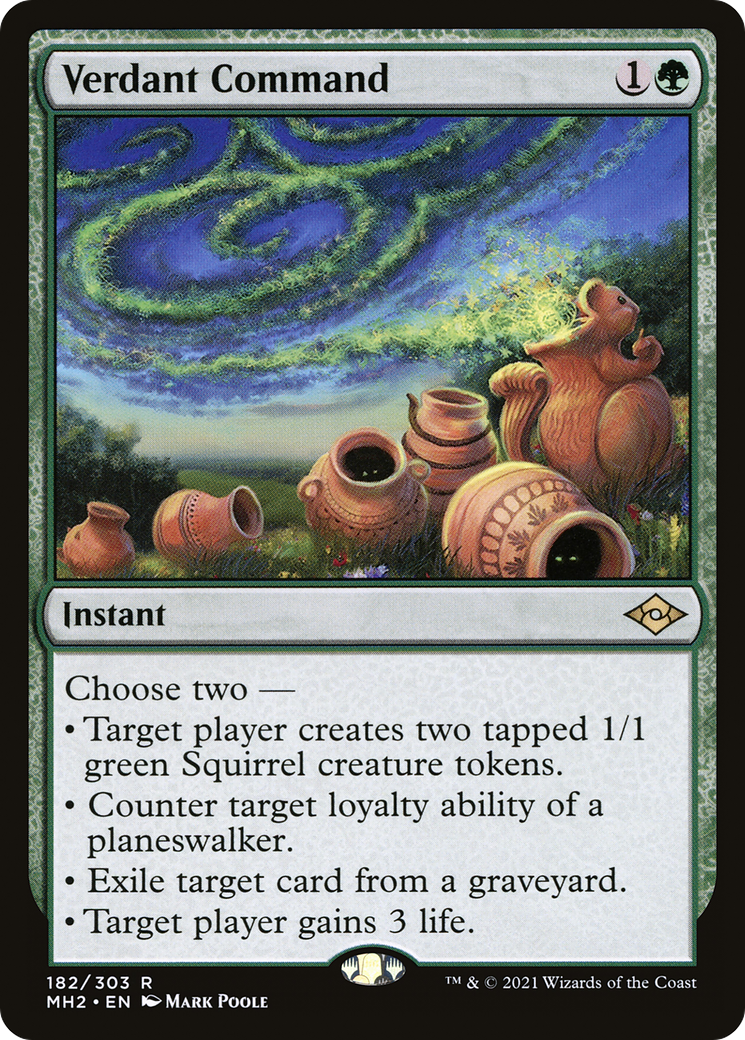 Verdant Command (182) [Modern Horizons 2] foil - Deck Out Gaming