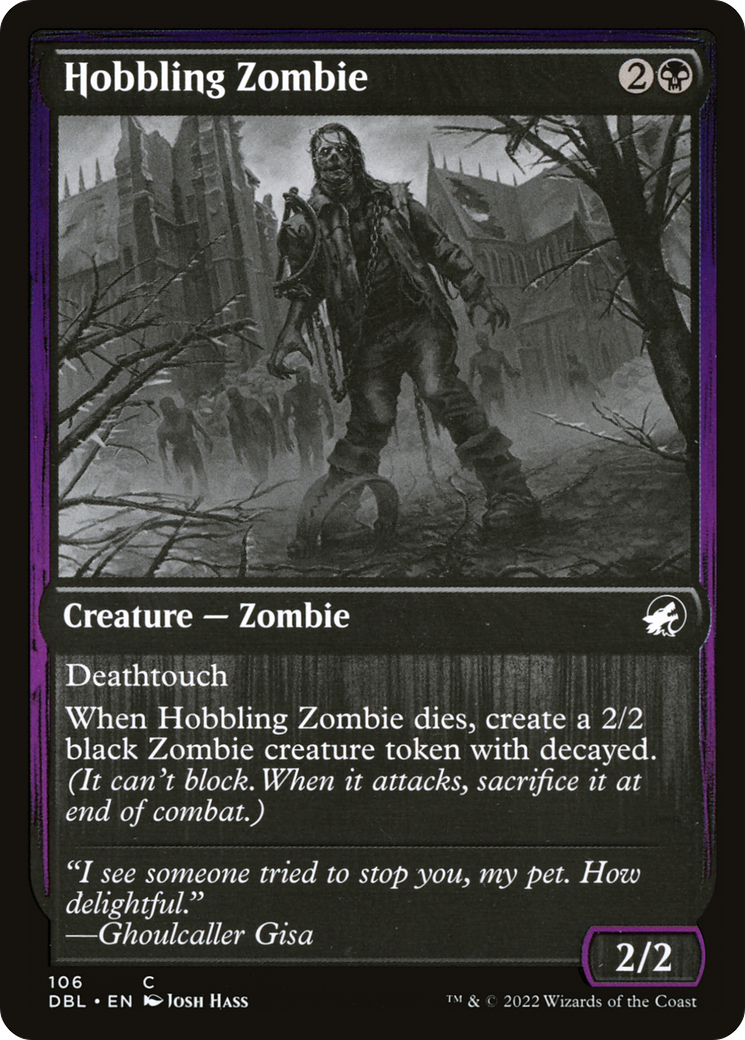 Hobbling Zombie (106) [Innistrad: Double Feature] - Deck Out Gaming