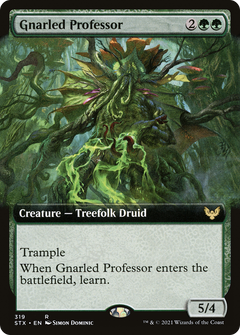 Gnarled Professor (Extended Art) (319) [Strixhaven: School of Mages] - Deck Out Gaming
