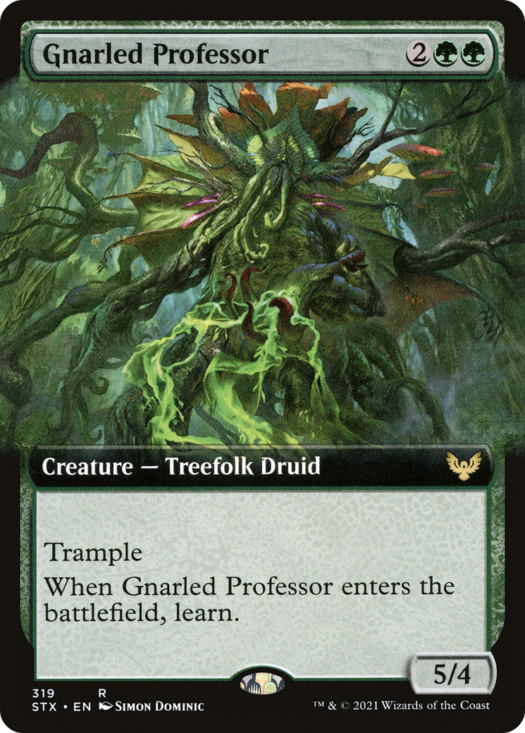 Gnarled Professor (Extended Art) (319) [Strixhaven: School of Mages] - Deck Out Gaming