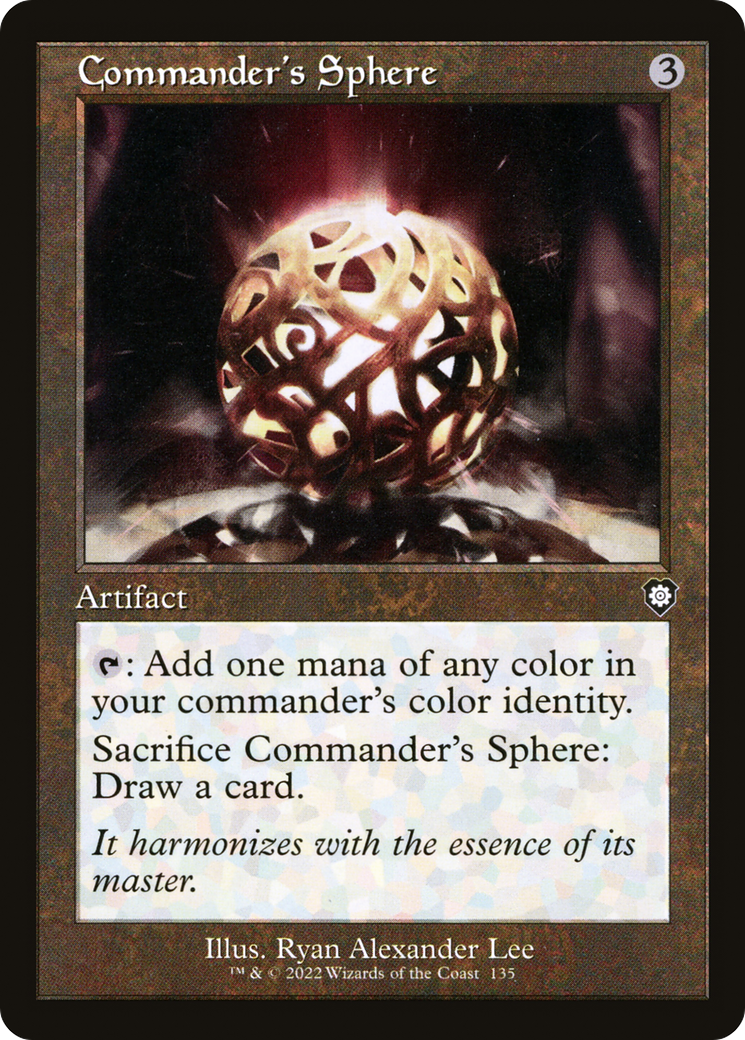 Commander's Sphere (Retro Frame) (135) [The Brothers' War Commander] - Deck Out Gaming