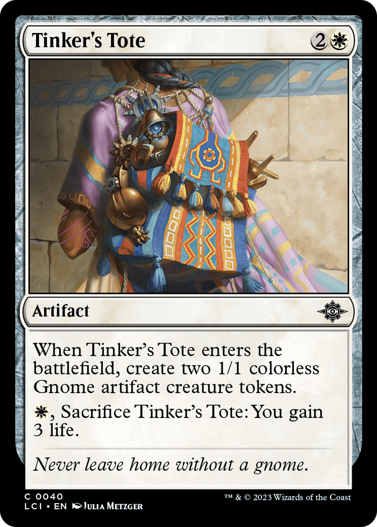 Tinker's Tote (40) [The Lost Caverns of Ixalan] - Deck Out Gaming