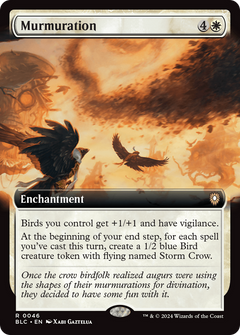 Murmuration (Extended Art) (46) [Bloomburrow Commander] - Deck Out Gaming