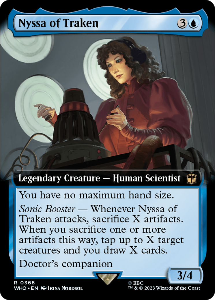 Nyssa of Traken (Extended Art) (366) [Doctor Who] foil - Deck Out Gaming