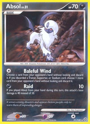Absol (21) [Secret Wonders] Reverse Holofoil - Deck Out Gaming