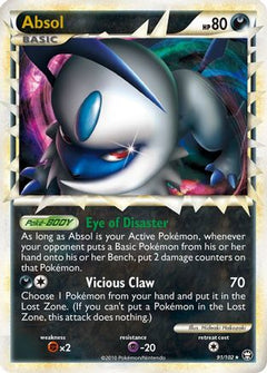 Absol (Prime) (91) [Triumphant] Holofoil - Deck Out Gaming