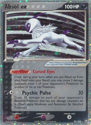 Absol ex (92) [Power Keepers] Holofoil - Deck Out Gaming