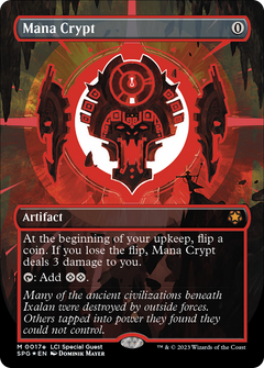 Mana Crypt (0017e) (Borderless) (17e) [Special Guests] foil - Deck Out Gaming
