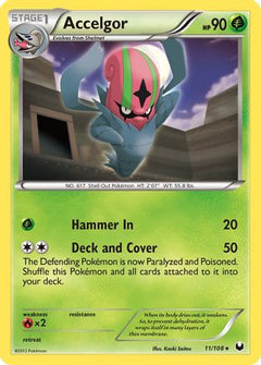 Accelgor (11) [Dark Explorers] Reverse Holofoil - Deck Out Gaming