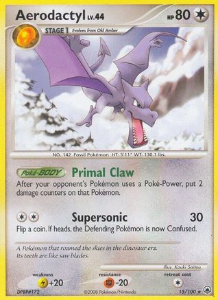 Aerodactyl (15) [Majestic Dawn] Reverse Holofoil - Deck Out Gaming