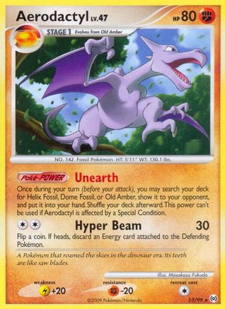 Aerodactyl (13) [Arceus] Reverse Holofoil - Deck Out Gaming