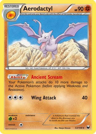 Aerodactyl (53) [Dark Explorers] Reverse Holofoil - Deck Out Gaming