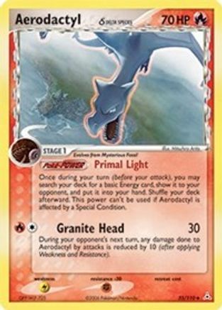 Aerodactyl (Delta Species) (35) [Holon Phantoms] Reverse Holofoil - Deck Out Gaming