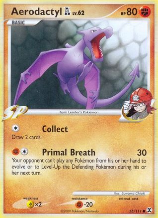 Aerodactyl GL (55) [Rising Rivals] Reverse Holofoil - Deck Out Gaming