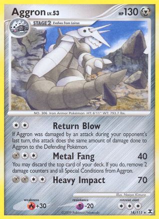 Aggron (14) [Rising Rivals] Reverse Holofoil - Deck Out Gaming