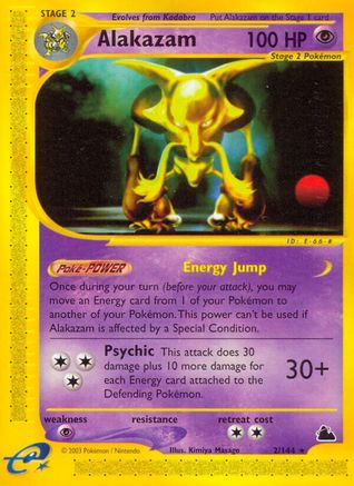 Alakazam (2) (2) [Skyridge] Reverse Holofoil - Deck Out Gaming