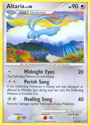 Altaria (18) [Platinum] - Deck Out Gaming