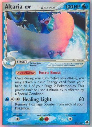 Altaria ex (Delta Species) (90) [Dragon Frontiers] Holofoil - Deck Out Gaming