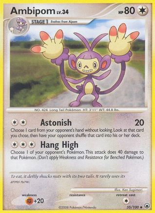 Ambipom (35) [Majestic Dawn] Reverse Holofoil - Deck Out Gaming