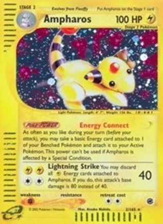 Ampharos (2) (2) [Expedition] Reverse Holofoil - Deck Out Gaming