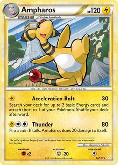 Ampharos (14) [HeartGold SoulSilver] Reverse Holofoil - Deck Out Gaming