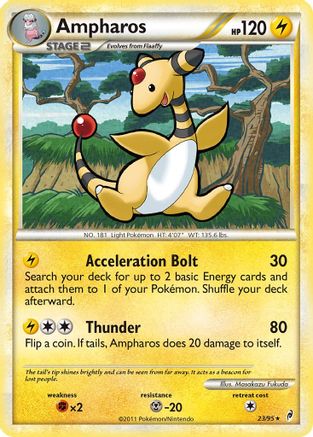 Ampharos (23) [Call of Legends] Reverse Holofoil - Deck Out Gaming