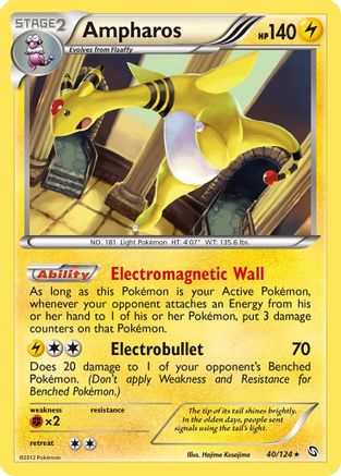 Ampharos (40) [Dragons Exalted] Holofoil - Deck Out Gaming