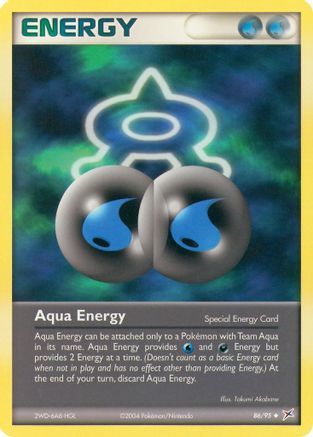 Aqua Energy (86) [Team Magma vs Team Aqua] - Deck Out Gaming