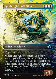 Guidelight Pathmaker (Borderless) (324) [Aetherdrift] foil - Deck Out Gaming