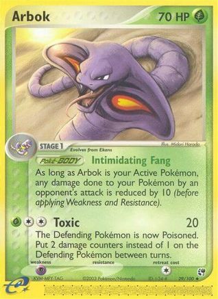 Arbok (29) [Sandstorm] Reverse Holofoil - Deck Out Gaming