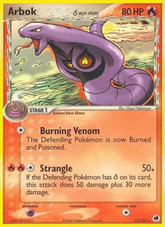 Arbok (Delta Species) (13) [Dragon Frontiers] - Deck Out Gaming