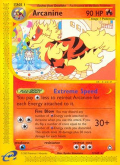 Arcanine (2) [Aquapolis] - Deck Out Gaming