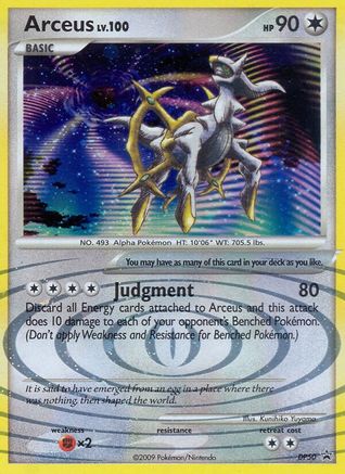 Arceus - DP50 (DP50) [Diamond and Pearl Promos] Holofoil - Deck Out Gaming