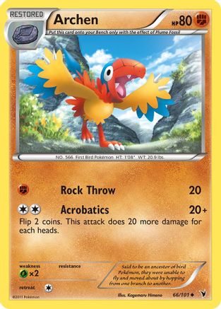 Archen (66) [Noble Victories] Reverse Holofoil - Deck Out Gaming