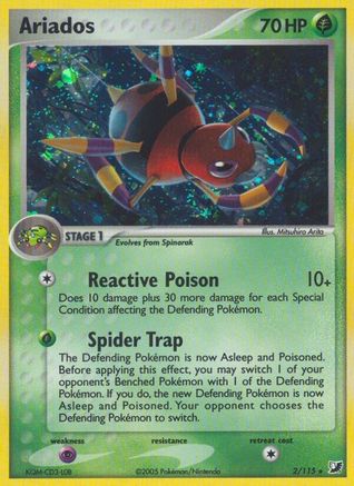 Ariados (2) [Unseen Forces] Holofoil - Deck Out Gaming