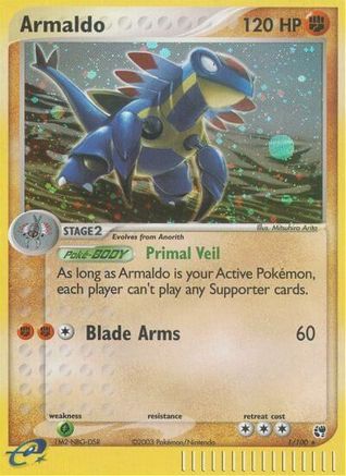 Armaldo (1) [Sandstorm] Reverse Holofoil - Deck Out Gaming