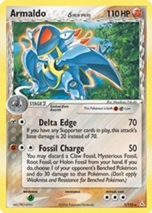 Armaldo (Delta Species) (1) [Holon Phantoms] Holofoil - Deck Out Gaming